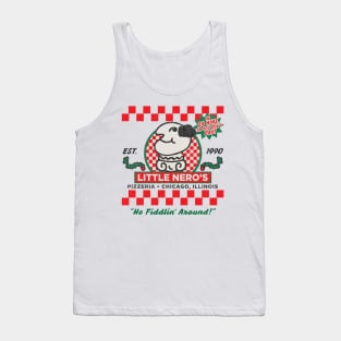 Little Nero's Pizzeria Worn Lts Tank Top